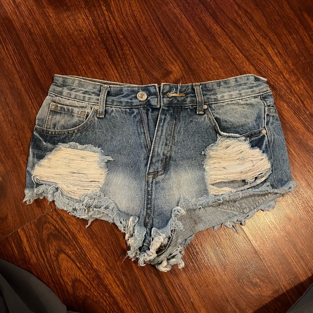 Jean shorts